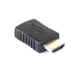 Переходники HDMI, VGA, DVI Адаптер (переходник) HDMI 19M (вилка) - HDMI 19F (розетка) GC 1409 Чорний