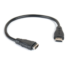 Архів Кабель-перехідник HDMI 19M (вилка) - HDMI 19F (розетка) 0,3 GC 1410 Чорний