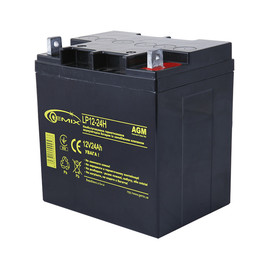 Акумуляторні батареї Акумуляторна батарея Gemix LP12-24H Чорний