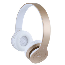 Bluetooth навушники Bluetooth навушники BH-07 Gold