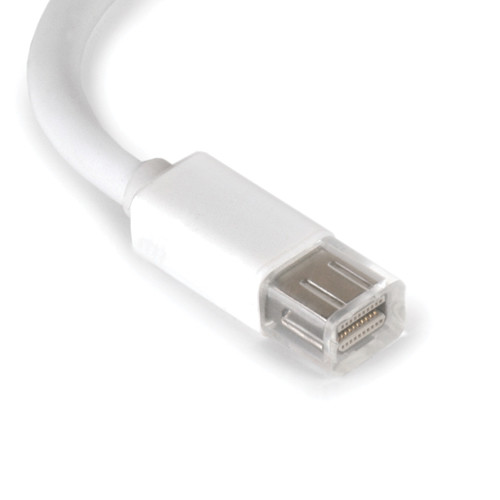 Кабель DisplayPort-HDMI  Білий 1