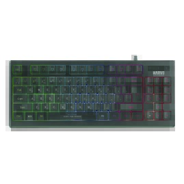 Клавіатури Ігрова клавіатура MARVO K607 3 colors-LED USB Чорний