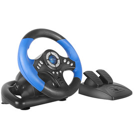 Игровые манипуляторы Игровой руль с педалями WFR-2 Синій